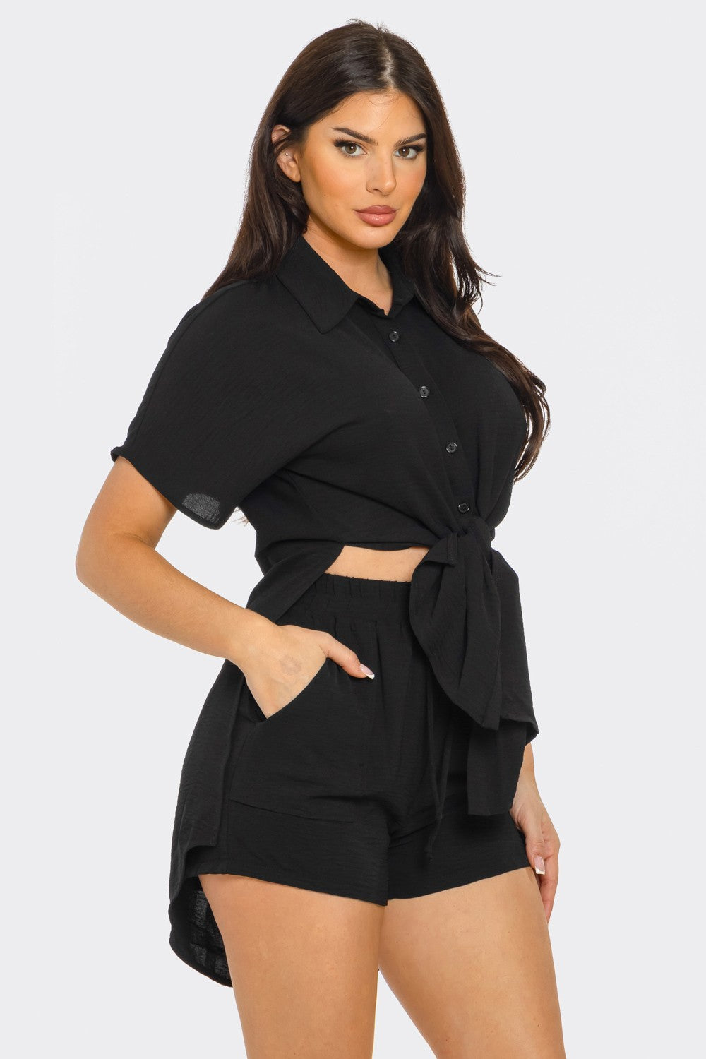 Misses Short 2pc Set