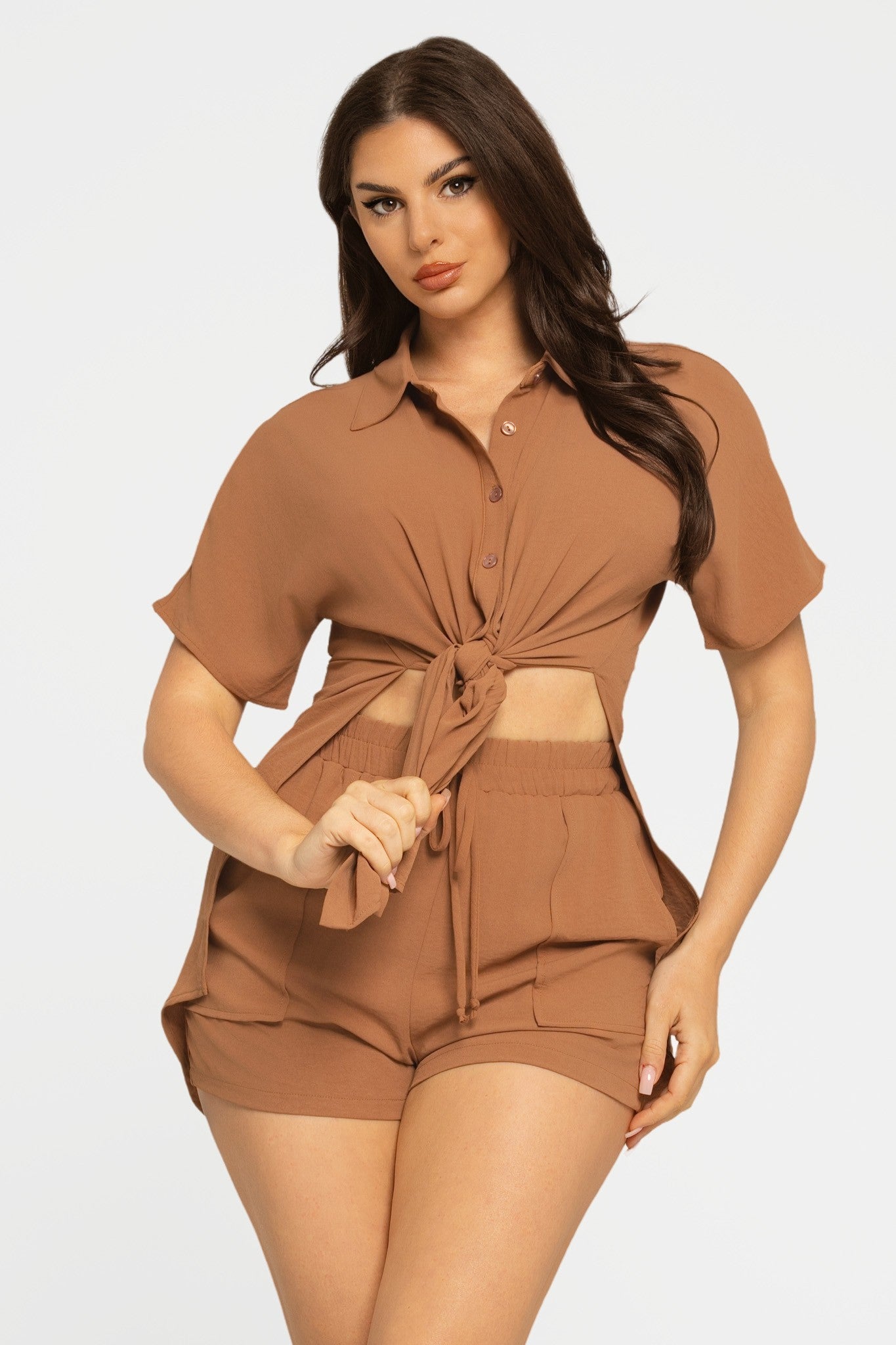 Misses Short 2pc Set