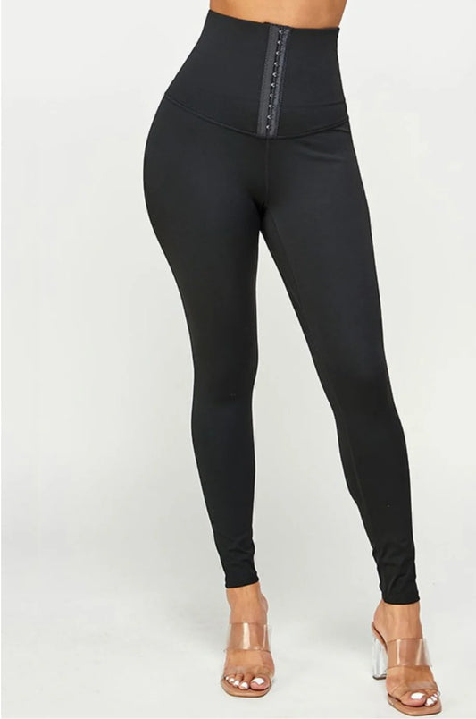Blk Tummy control Leggings
