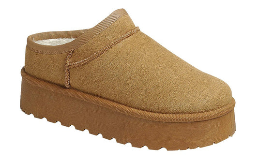 Cozy Tan Slipper